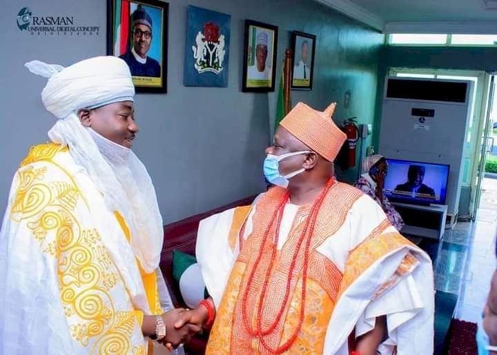Etsu Patigi Felicitate With Olofa Of Offa On The Occasion Of 60TH Birthday